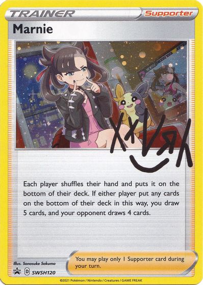 Marnie (SWSH120) [Sword & Shield: Black Star Promos]