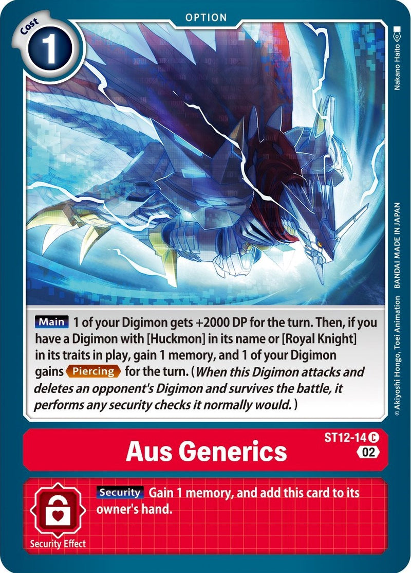 Aus Generics [ST12-14] [Starter Deck: Jesmon]