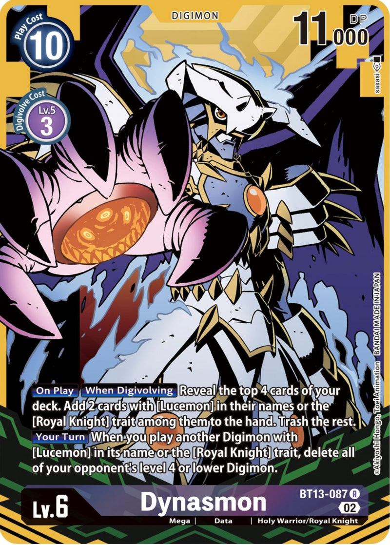 Dynasmon [BT13-087] (Alternate Art) [Versus Royal Knights Booster]