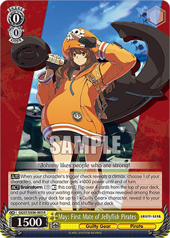 May: First Mate of Jellyfish Pirates (GGST/SX06-003 R) [Guilty Gear -Strive-]
