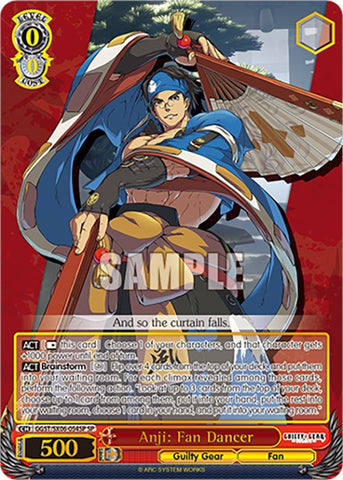 Anji: Fan Dancer (GGST/SX06-054SP SP) [Guilty Gear -Strive-]