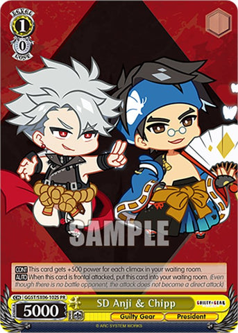 SD Anji & Chipp (GGST/SX06-102S PR) (Foil) [Guilty Gear -Strive-]