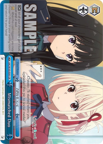 Mismatched Duo (LRC/W105-E097 CR) [Lycoris Recoil]