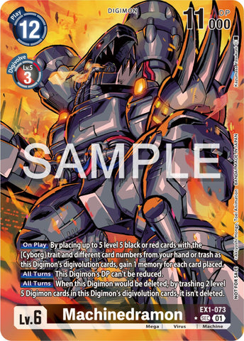 Machinedramon [EX1-073] (Release Special Booster Ver.2.0 Celebration Event Winner) [Release Special Booster Ver.2.0 Promos]