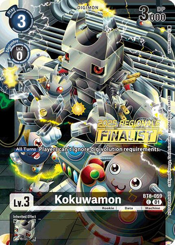 Kokuwamon [BT8-059] (2025 Regionals Finalist) [New Awakening Promos]