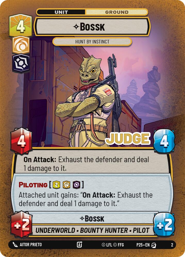 Bossk - Hunt By Instinct (2) (2) [Judge Promos]