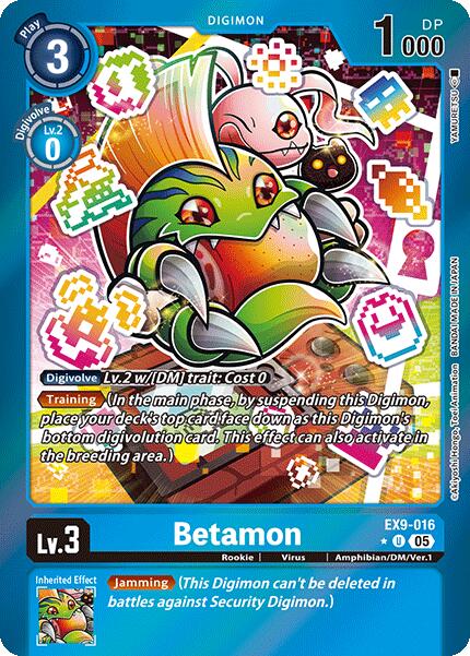 Betamon [EX9-016] (Limited Foil) [Versus Monsters]