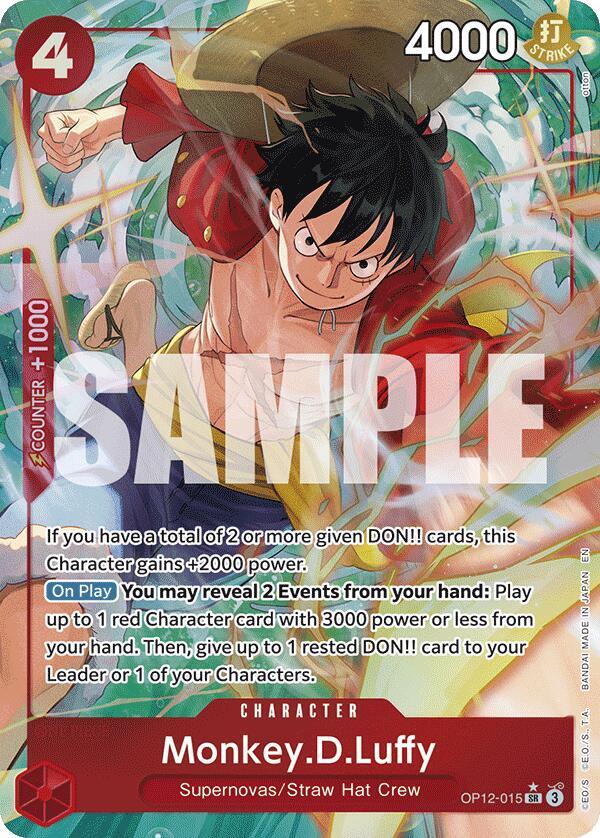 Monkey.D.Luffy (Alternate Art) [Legacy of the Master]