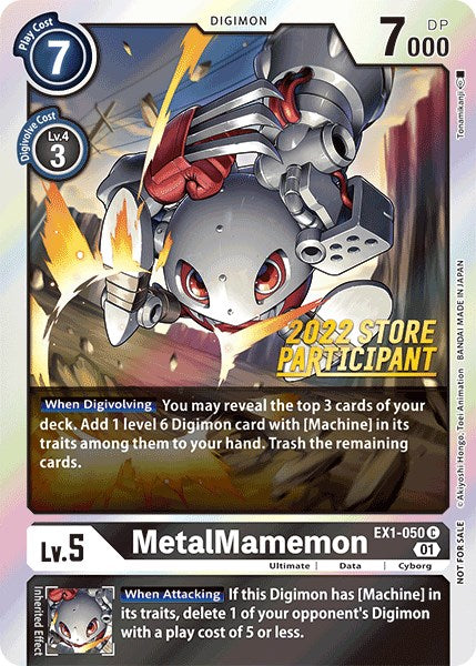 MetalMamemon [EX1-050] (2022 Store Participant) [Classic Collection Promos]