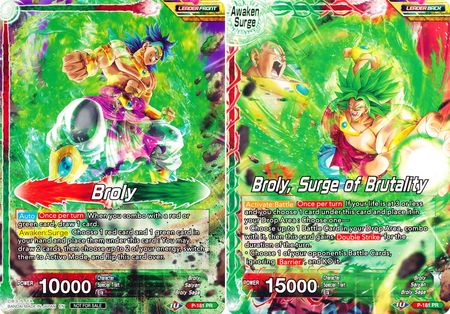 Broly // Broly, Surge of Brutality (P-181) [Promotion Cards]