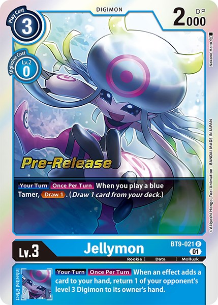 Jellymon [BT9-021] [X Record Pre-Release Promos]