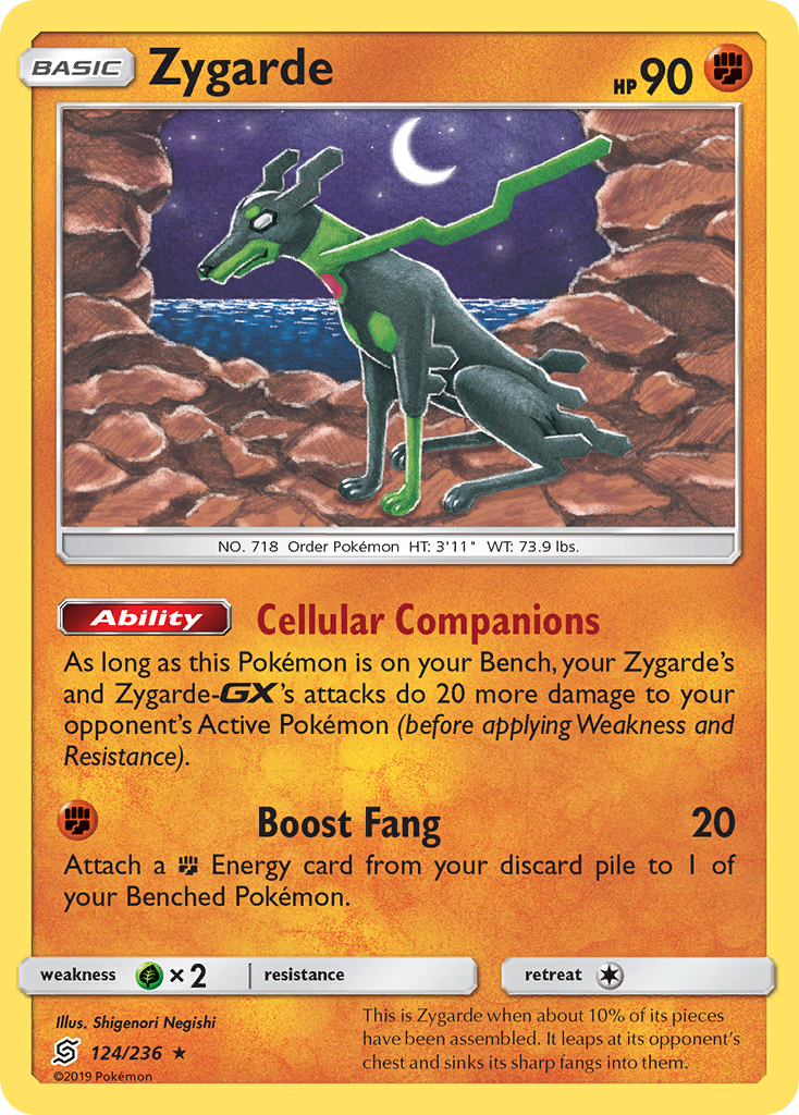 Zygarde (124/236) [Sun & Moon: Unified Minds]