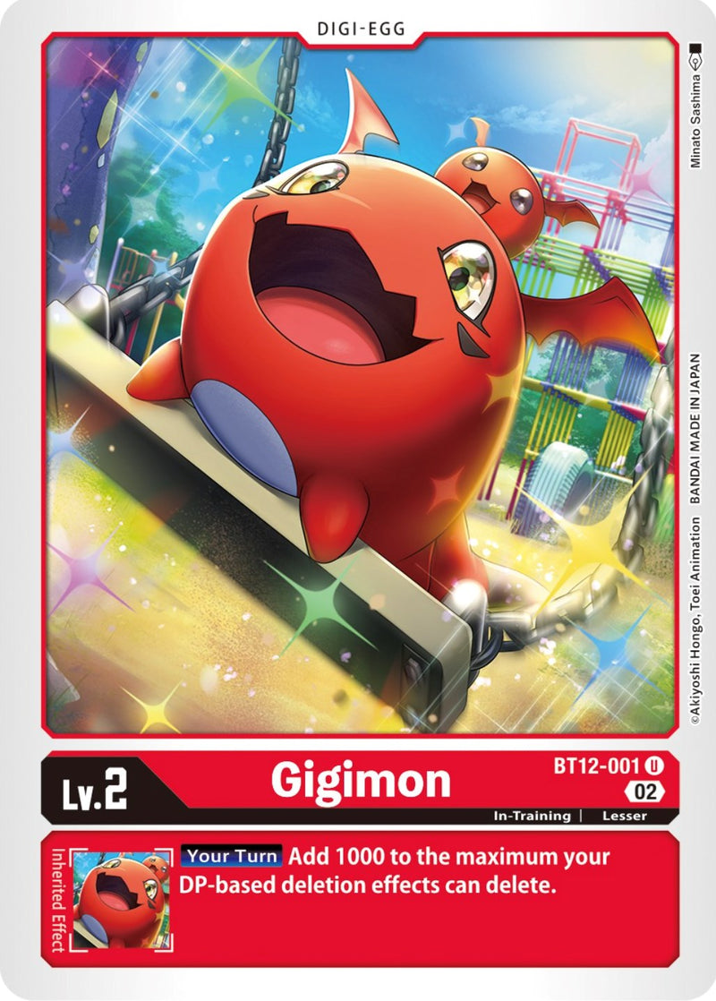 Gigimon [BT12-001] [Across Time]