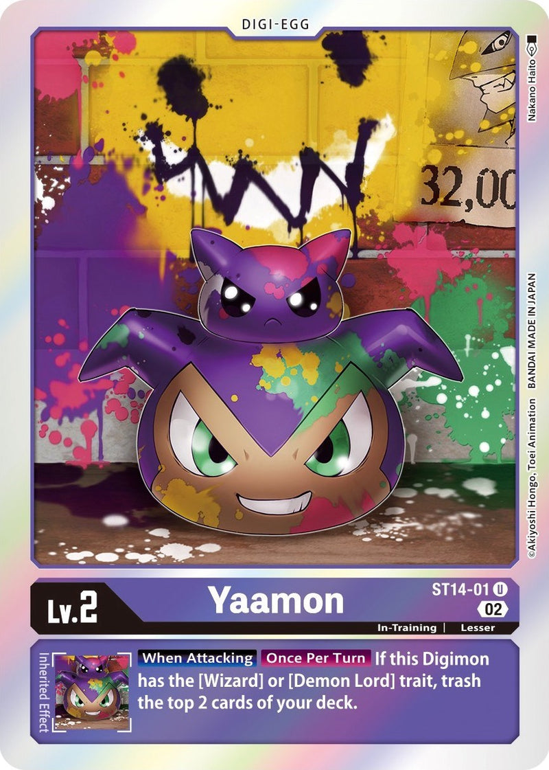 Yaamon [ST14-01] [Starter Deck: Beelzemon Advanced Deck Set]