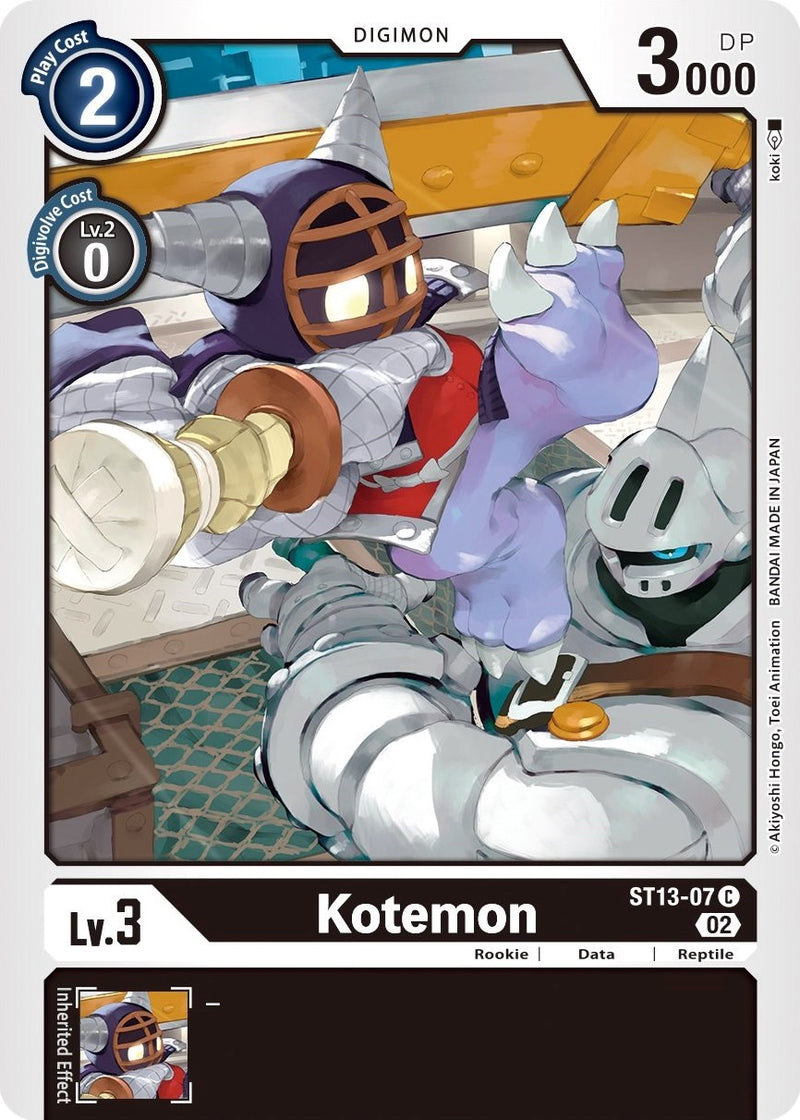 Kotemon [ST13-07] [Starter Deck: Ragnaloardmon]