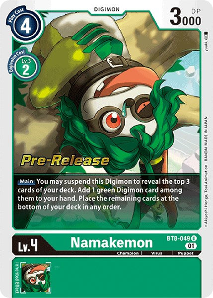 Namakemon [BT8-049] [New Awakening Pre-Release Cards]