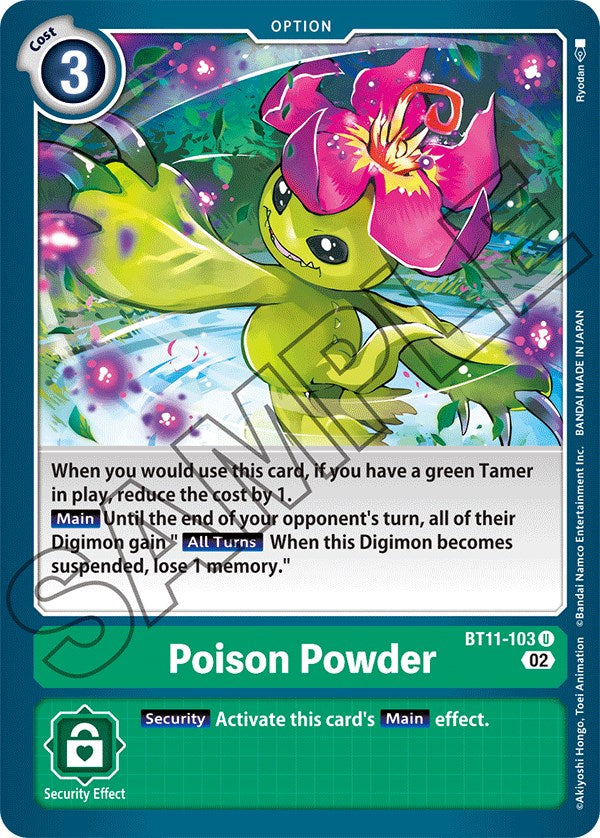 Poison Powder [BT11-103] [Dimensional Phase]