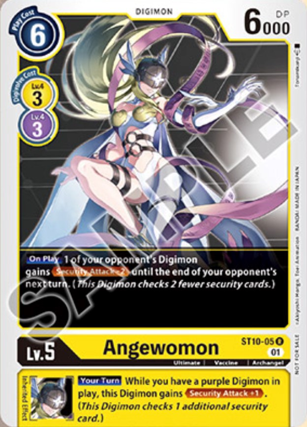 Angewomon [ST10-05] (Tamer Goods Set Angewomon & LadyDevimon) [Starter Deck: Parallel World Tactician Promos]
