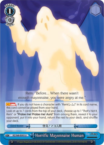 Horrific Mayonnaise Human (RZ/S68-E093 U) [Re:ZERO Memory Snow]