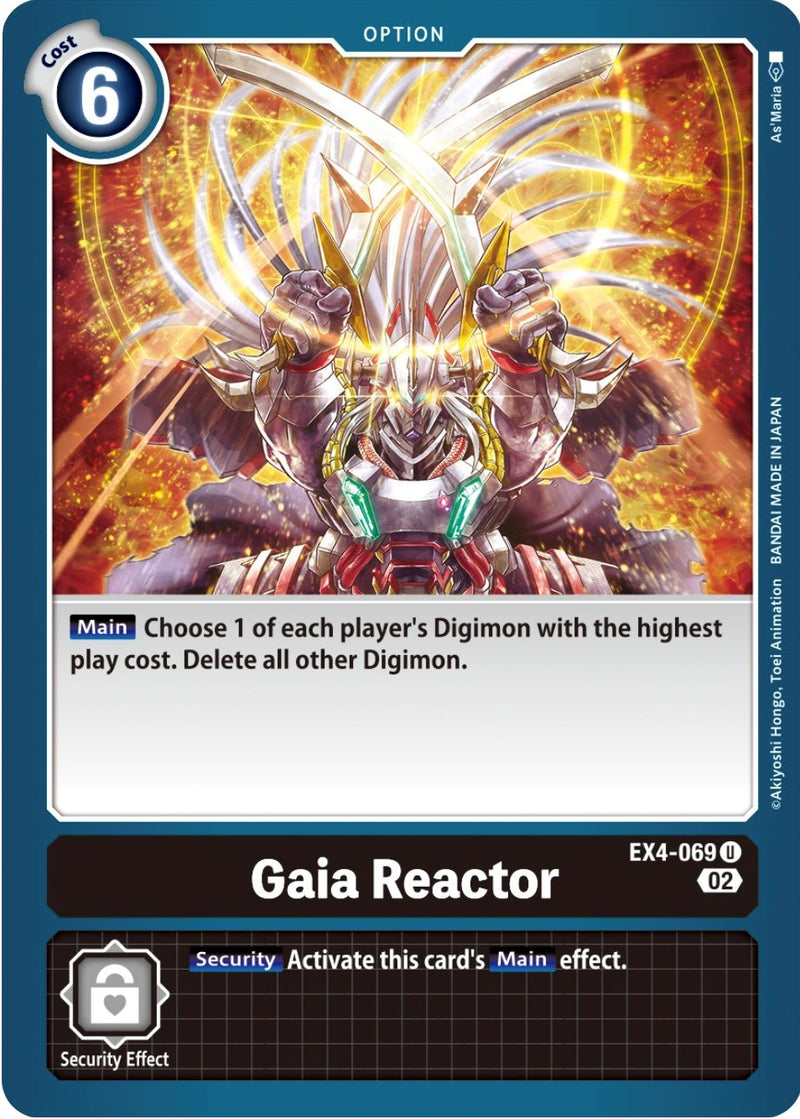 Gaia Reactor [EX4-069] [Alternative Being Booster]
