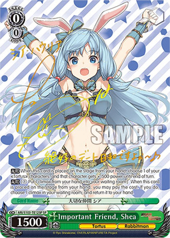 Important Friend, Shea (ARI/S103-TE12SP SP) [Arifureta: From Commonplace to World's Strongest]