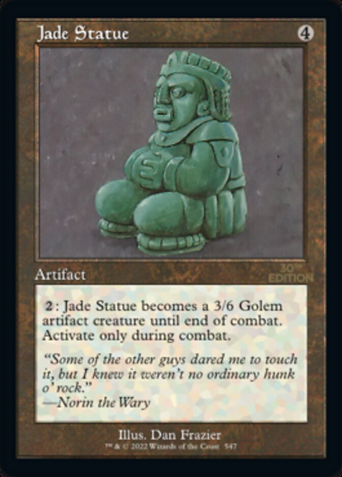 Jade Statue (Retro) [30th Anniversary Edition]