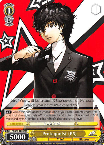 Protagonist (P5/S45-TE03 TD) [Persona 5]