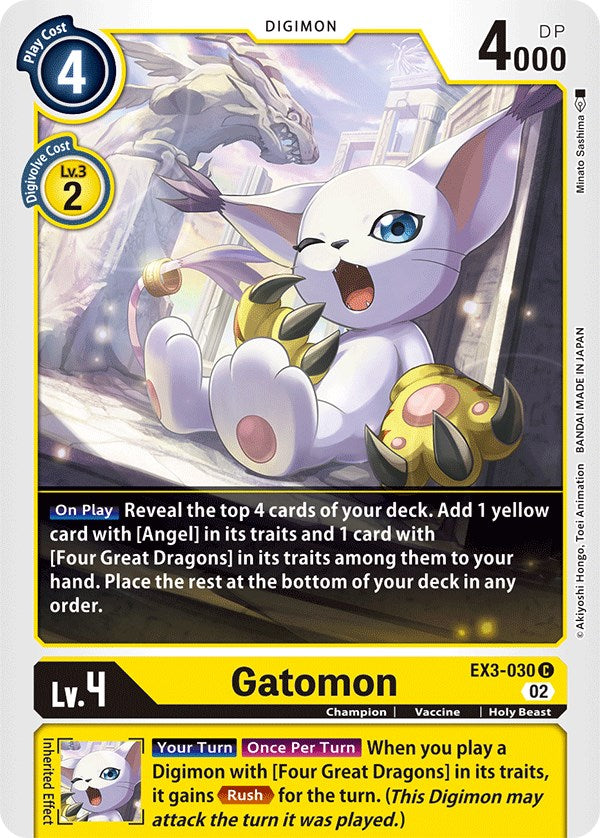 Gatomon [EX3-030] [Draconic Roar]