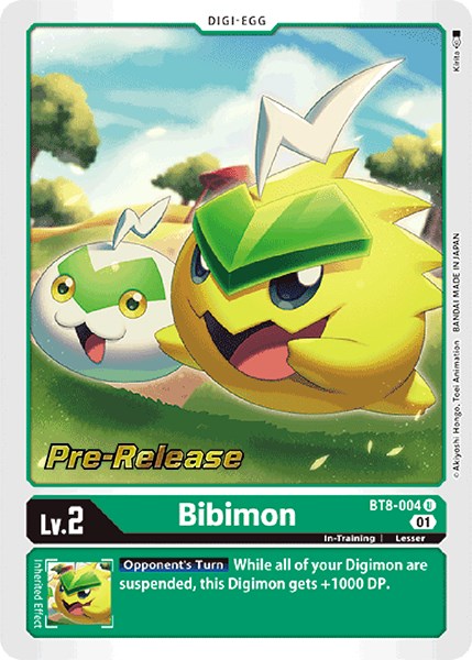 Bibimon [BT8-004] [New Awakening Pre-Release Cards]