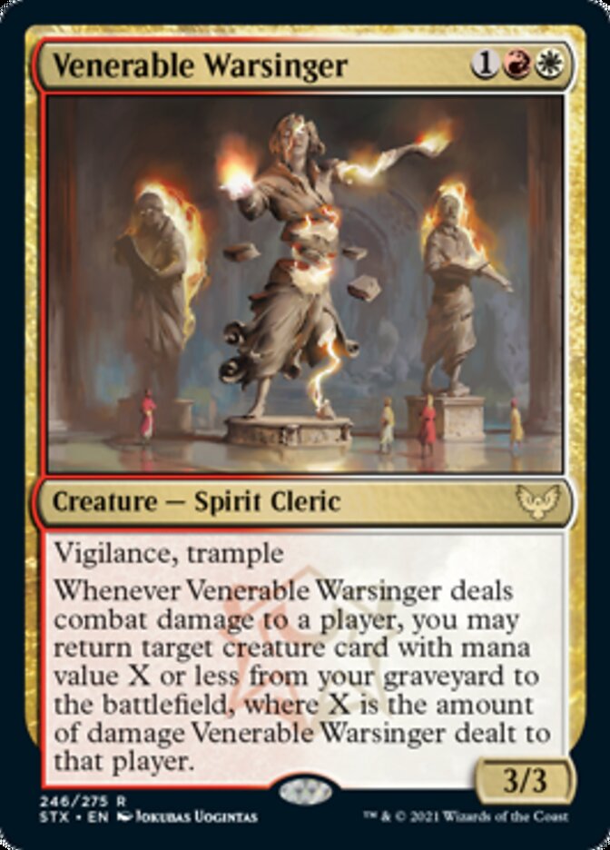 Venerable Warsinger [Strixhaven: School of Mages]