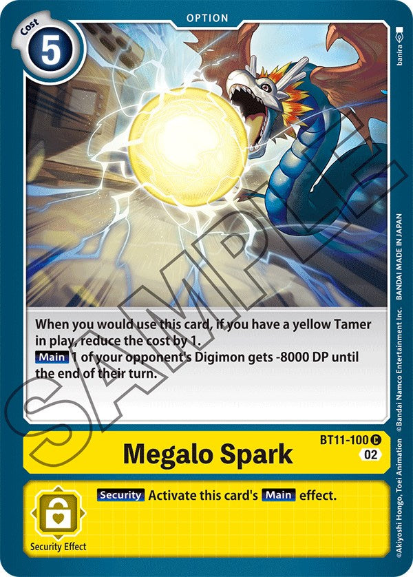 Megalo Spark [BT11-100] [Dimensional Phase]