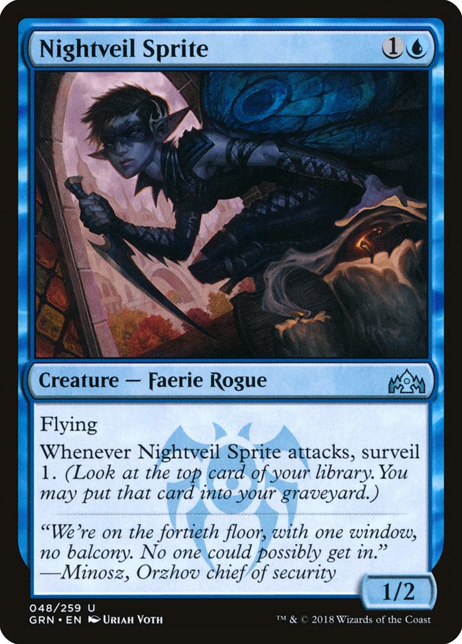 Nightveil Sprite [Guilds of Ravnica]