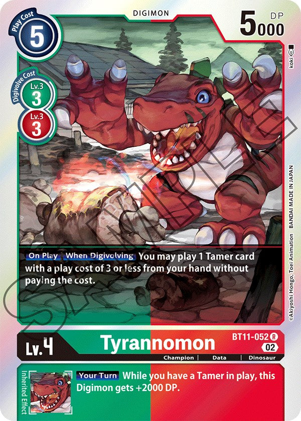 Tyrannomon [BT11-052] [Dimensional Phase]